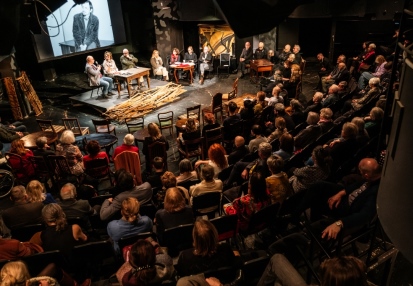 Wieczór promocyjny trzytomowego wydawnictwa poświęconego Jerzemu Grzegorzewskiemu | Teatr Narodowy, Scena przy Wierzbowej, 29 stycznia 2024. Fot. Marta Ankiersztejn